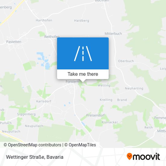 Wettinger Straße map