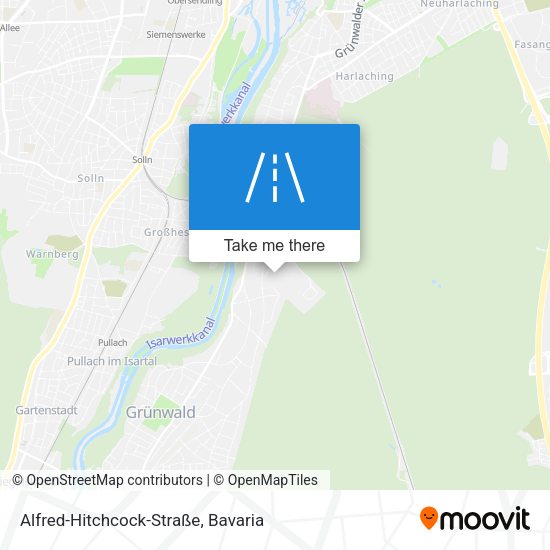 Alfred-Hitchcock-Straße map