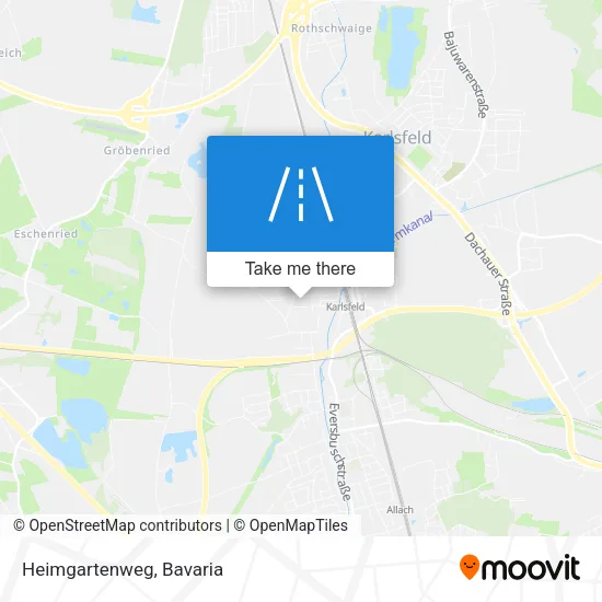Карта Heimgartenweg