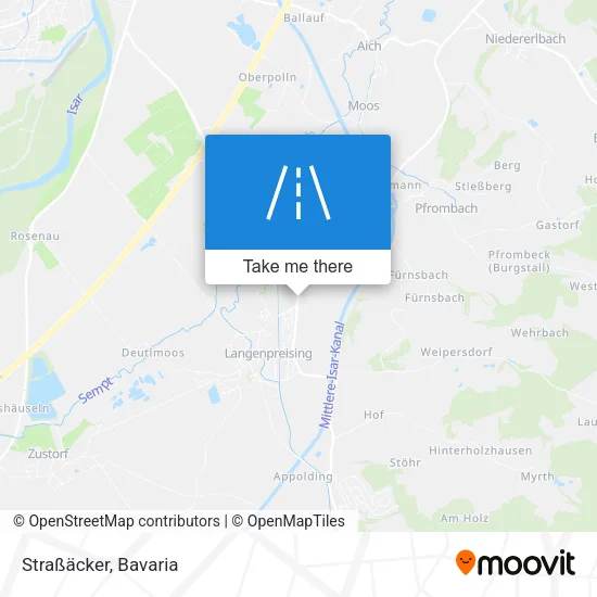 Карта Straßäcker