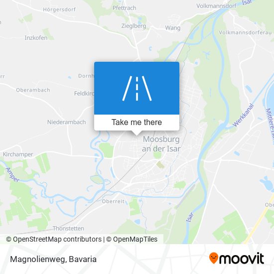 Magnolienweg map