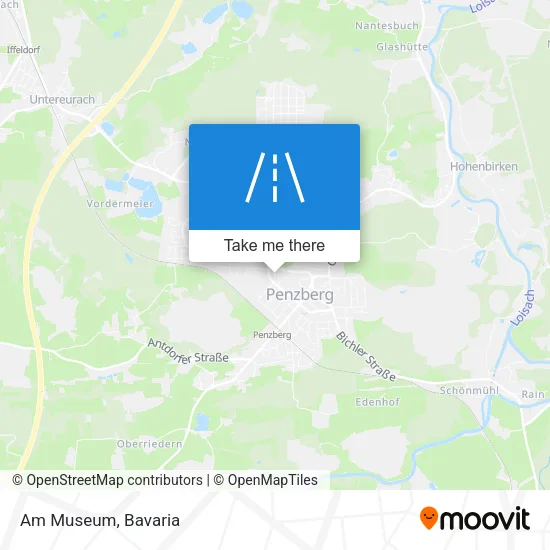 Am Museum map
