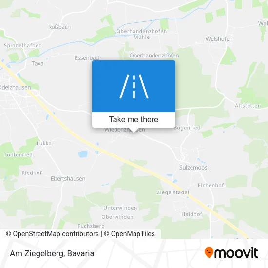 Am Ziegelberg map