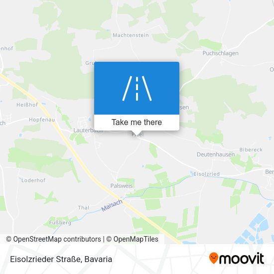 Eisolzrieder Straße map