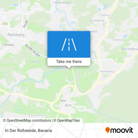 In Der Roßweide map