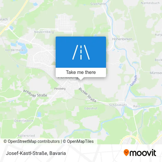 Josef-Kastl-Straße map