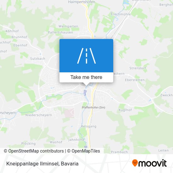 Kneippanlage Ilminsel map