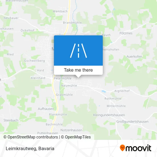 Карта Leimkrautweg