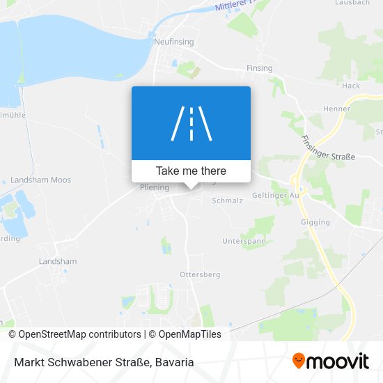 Markt Schwabener Straße map