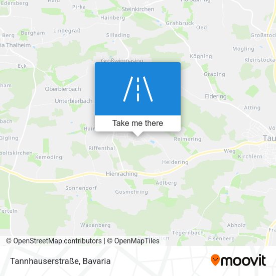 Tannhauserstraße map