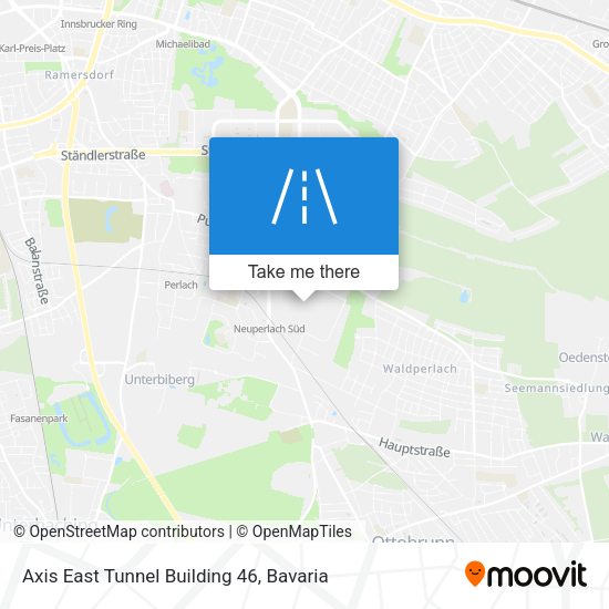 Axis East Tunnel Building 46 map