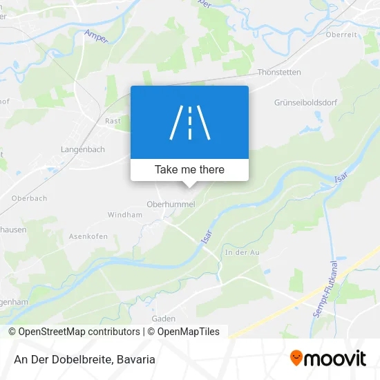 Карта An Der Dobelbreite