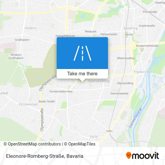 Карта Eleonore-Romberg-Straße