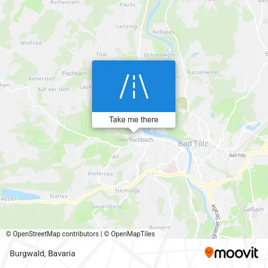 Карта Burgwald