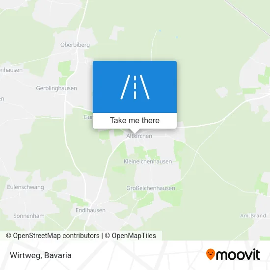 Карта Wirtweg