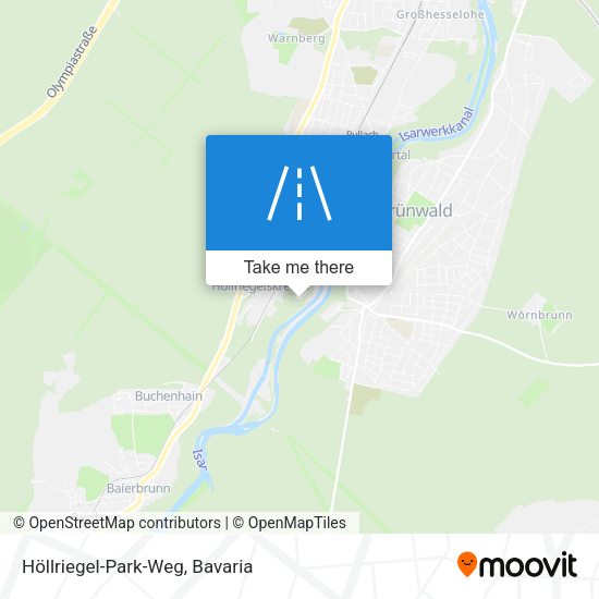 Höllriegel-Park-Weg map