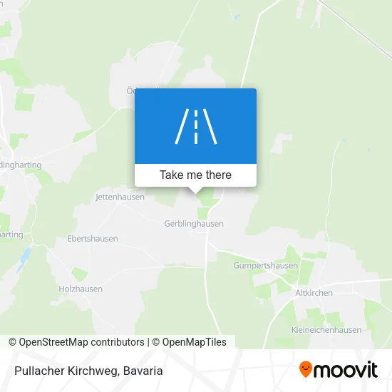 Карта Pullacher Kirchweg