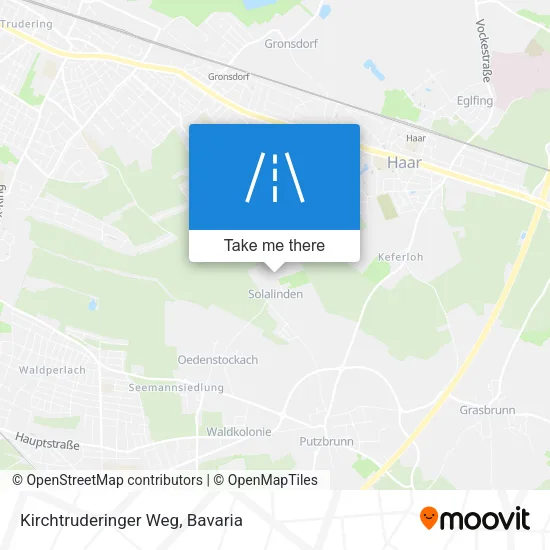 Карта Kirchtruderinger Weg