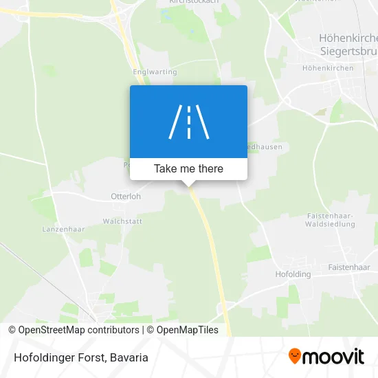 Карта Hofoldinger Forst