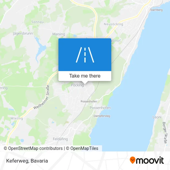 Карта Keferweg