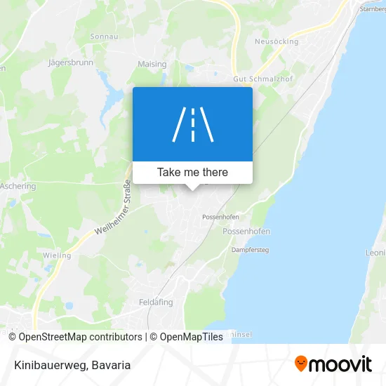 Карта Kinibauerweg