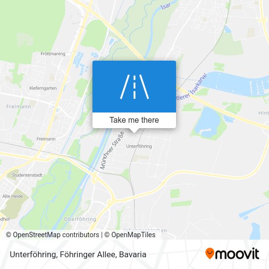 Unterföhring, Föhringer Allee map