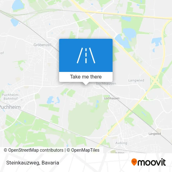 Steinkauzweg map