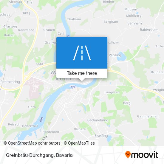 Greinbräu-Durchgang map