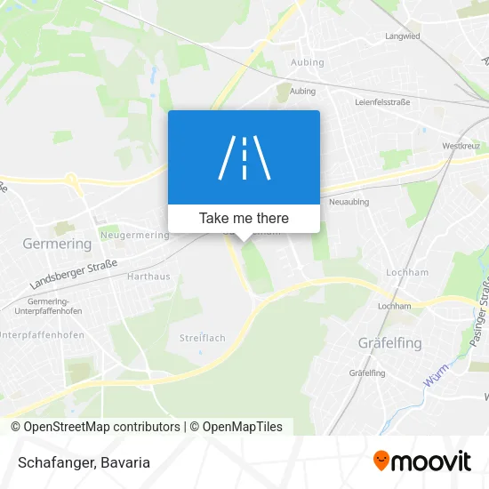 Карта Schafanger