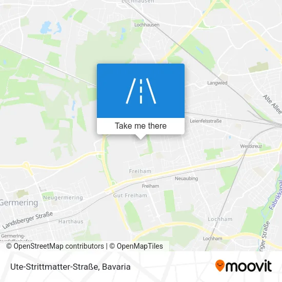 Карта Ute-Strittmatter-Straße