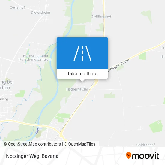 Карта Notzinger Weg