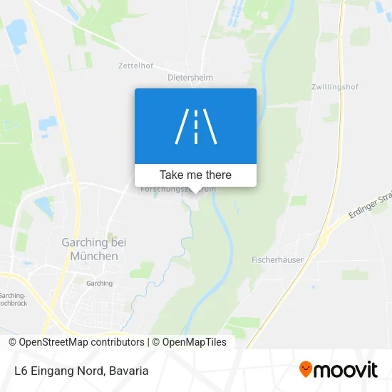 Карта L6 Eingang Nord