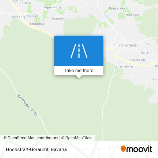 Hochstraß-Geräumt map