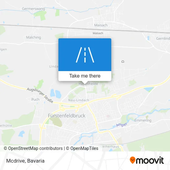 Карта Mcdrive
