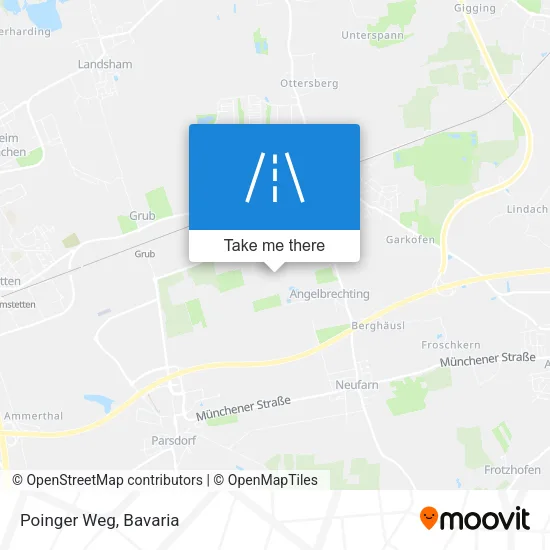Карта Poinger Weg