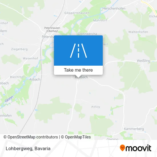 Карта Lohbergweg