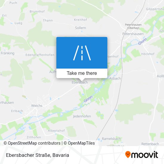 Ebersbacher Straße map
