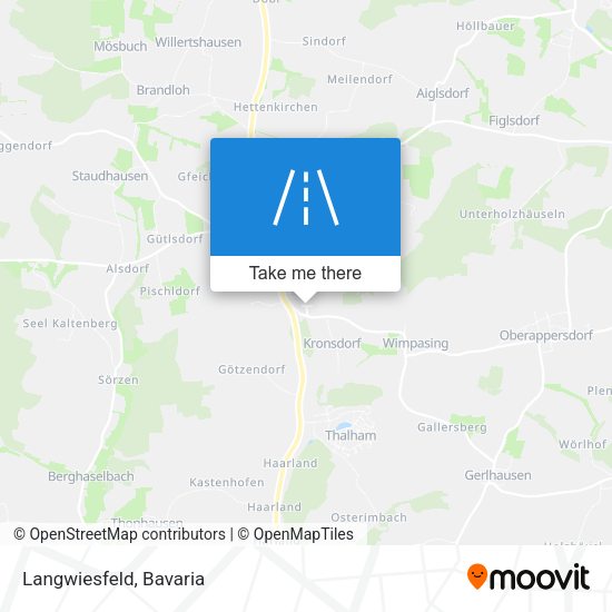Карта Langwiesfeld