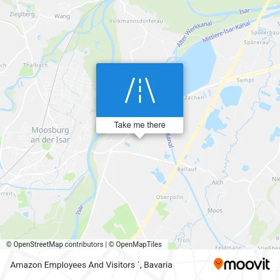 Карта Amazon Employees And Visitors ´