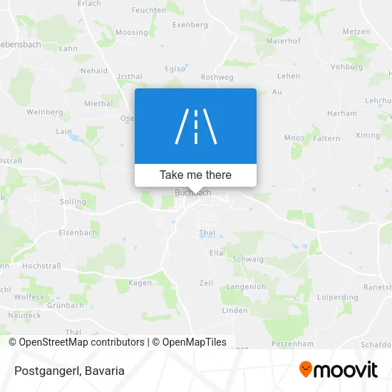 Карта Postgangerl