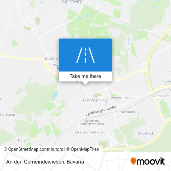 Карта An den Gemeindewiesen
