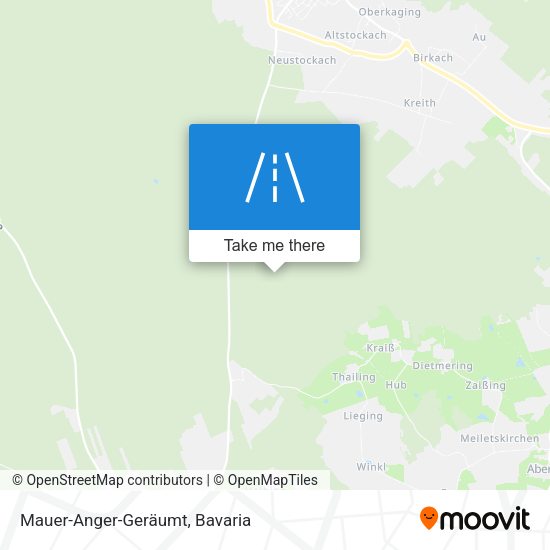 Mauer-Anger-Geräumt map