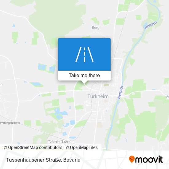 Tussenhausener Straße map