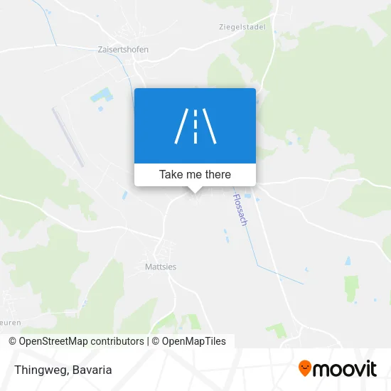 Карта Thingweg