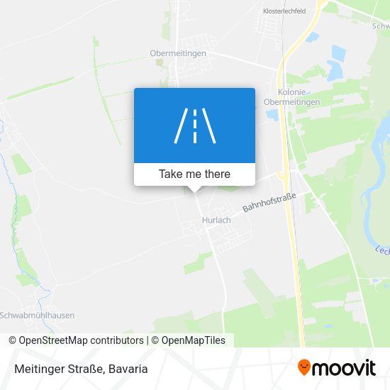 Meitinger Straße map