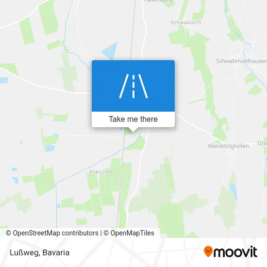 Карта Lußweg