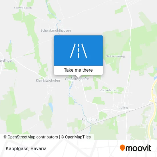 Карта Kapplgass