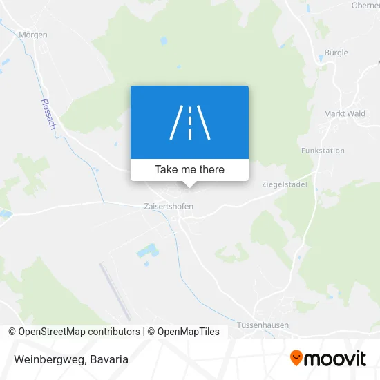 Карта Weinbergweg