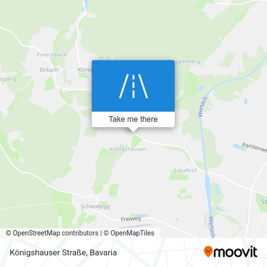 Königshauser Straße map