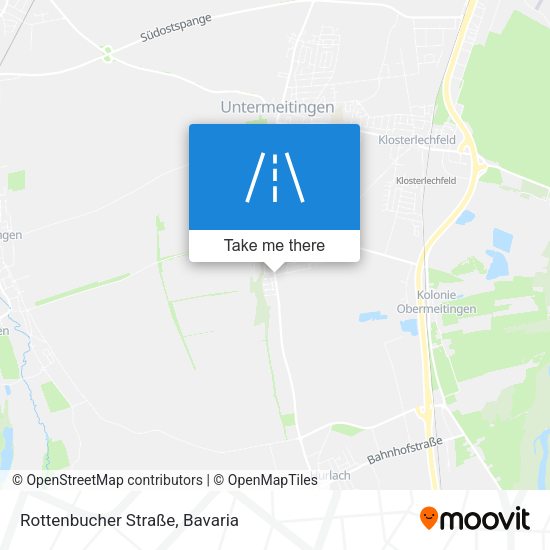 Rottenbucher Straße map